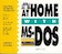 Front cover of the book At Home with MS-DOS.