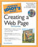 Front cover of the book The Complete Idiot's Guide to Creating a Web Page 5/E.