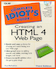 Front cover of the book The Complete Idiot's Guide to Creating an HTML 4 Web Page 3/E.