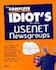 Front cover of the book The Complete Idiot's Guide to Usenet Newsgroups.