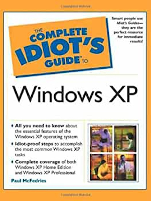 Front cover of the book The Complete Idiot's Guide to Windows XP.