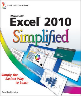 Front cover of the book Microsoft Excel 2010 Simplified.