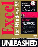 Front cover of the book Excel for Windows 95 Unleashed.