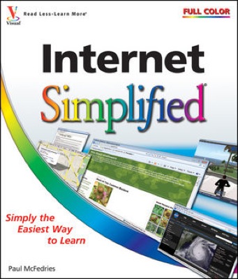 Front cover of the book Internet Simplified.