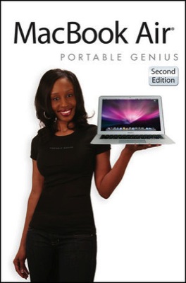 Front cover of the book MacBook Air Portable Genius, Second Edition.