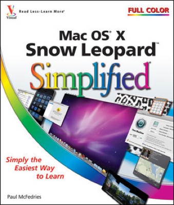Front cover of the book Mac OS X Snow Leopard Simplified.