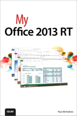 Front cover of the book My Office 2013 RT