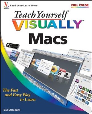 Front cover of the book Teach Yourself VISUALLY Macs.