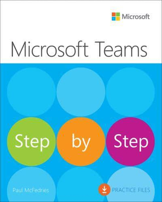 Front cover of the book Microsoft Teams Step by Step.