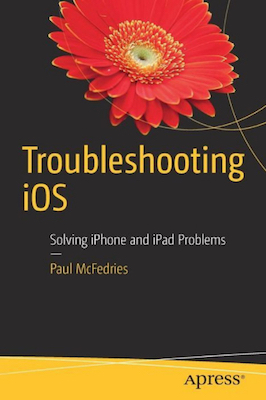 Front cover of the book Troubleshooting iOS.