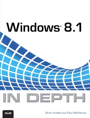 Front cover of the book Windows 8.1 In Depth.