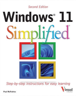 Front cover of the book Microsoft Windows 11 Simplified, Second Edition