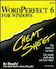 Front cover of the book WordPerfect for Windows Cheat Sheet.