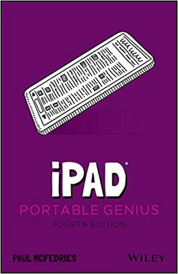 Front cover of the book iPad Portable Genius, Fourth Edition.