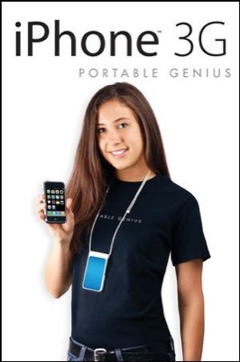 Front cover of the book iPhone 3G Portable Genius.