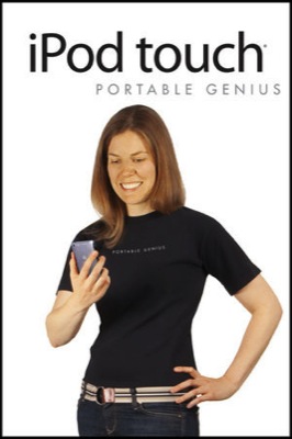 Front cover of the book iPod touch Portable Genius.