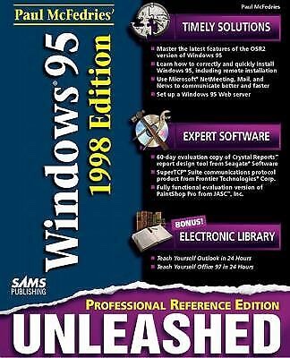 Front cover of the book Windows 95 Unleashed Professional Reference Edition.